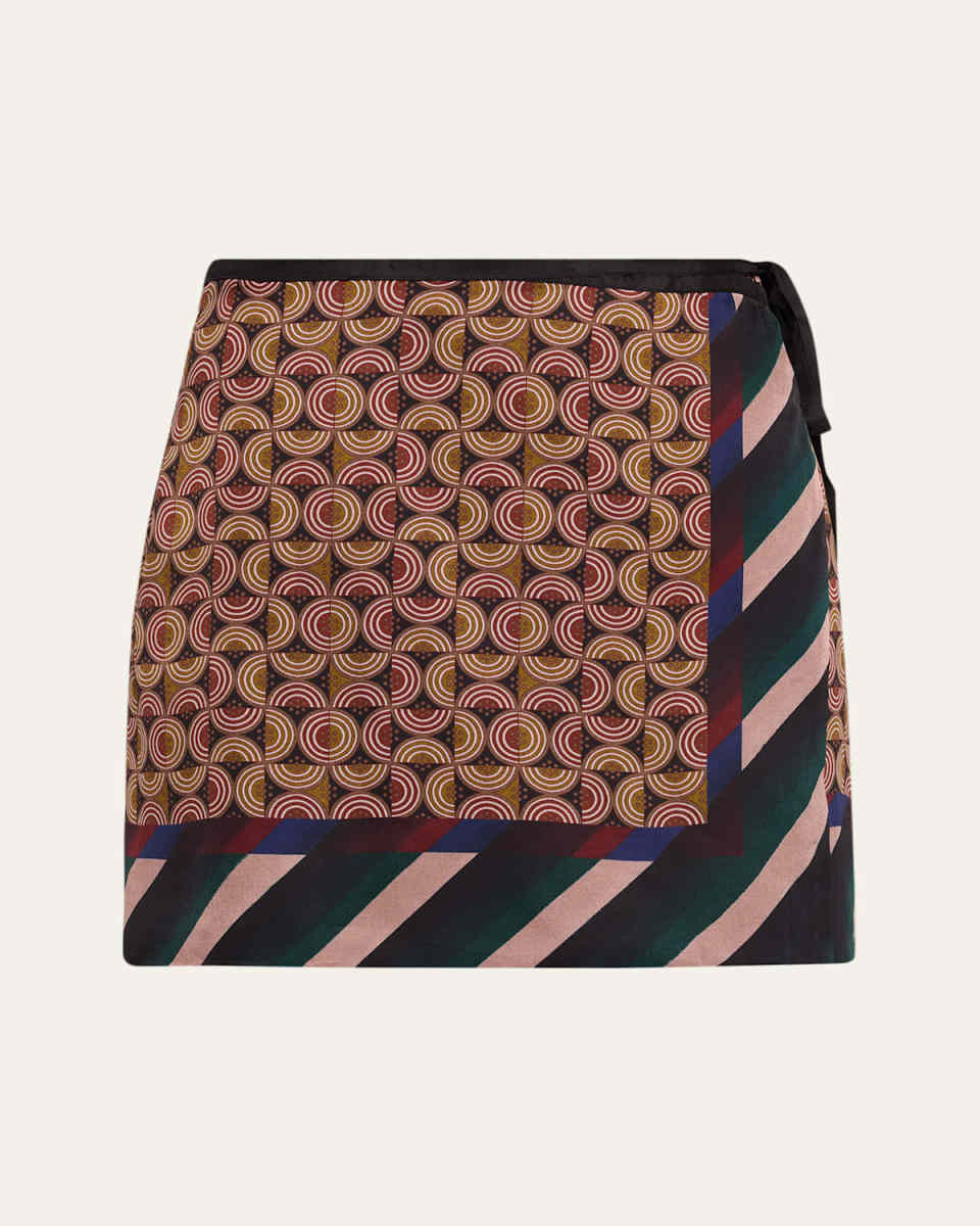 Gabrinas Mini Wrap Skirt